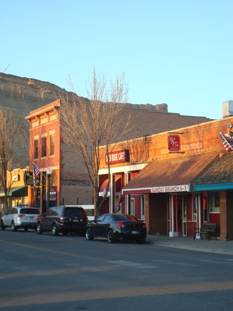 main street, palisade colorado